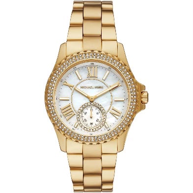 Michael Kors - Everest Three-Hand Gold-Tone Stainless Steel Watch