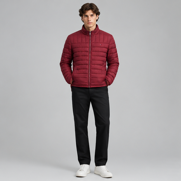 Tommy Hilfiger Men's Lightweight Packable Down Puffer Jacket