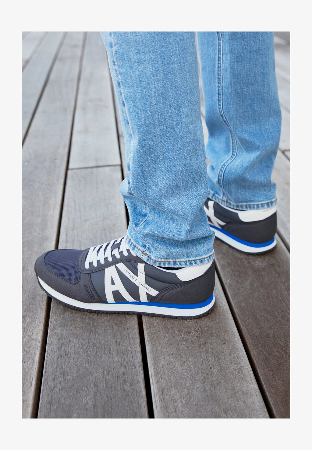 Armani Exchange sneakers AX logo on the side