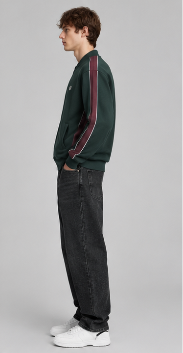 Fred Perry Contrast Tape Track Jacket