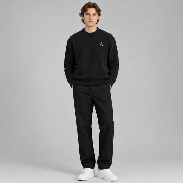 Jordan Brooklyn Fleece Men's Crew-Neck Sweatshirt