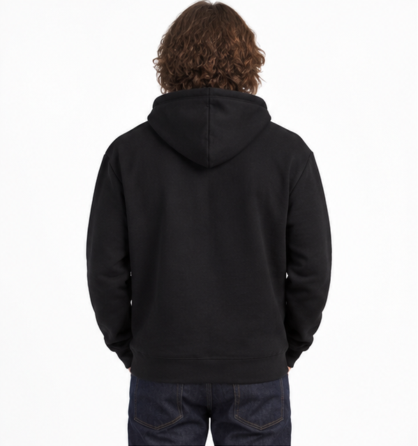 Karl Lagerfeld Classic Script Signature Logo Hoodie