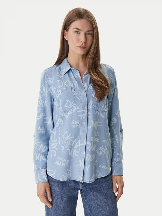 DKNY TENCEL LIVE-IN SHIRT