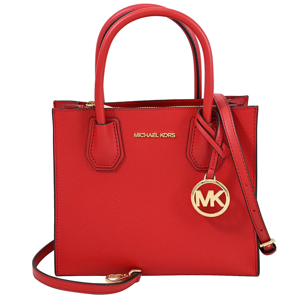 Michael Kors Mercer Medium Pebbled Leather Crossbody Bag
